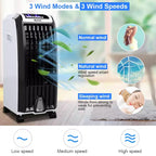 Costway Evaporative Portable Cooler Fan Anion Humidify W/ Remote Control
