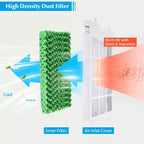 Rafraîchisseur d'air évaporatif portable Costway Ventilateur et humidificateur avec télécommande Minuteur 7,5 h