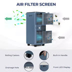 Costway 6000 BTU (10000 BTU ASHRAE) Portable Air Conditioner w/ Remote Control 3-in-1 Air Cooler w/ Drying