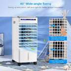 Costway 3-in-1 Evaporative Air Cooler Portable Air Cooling Fan w/ Fan & Humidifier