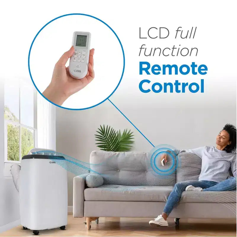 Climatiseur portable COMMERCIAL COOL avec télécommande