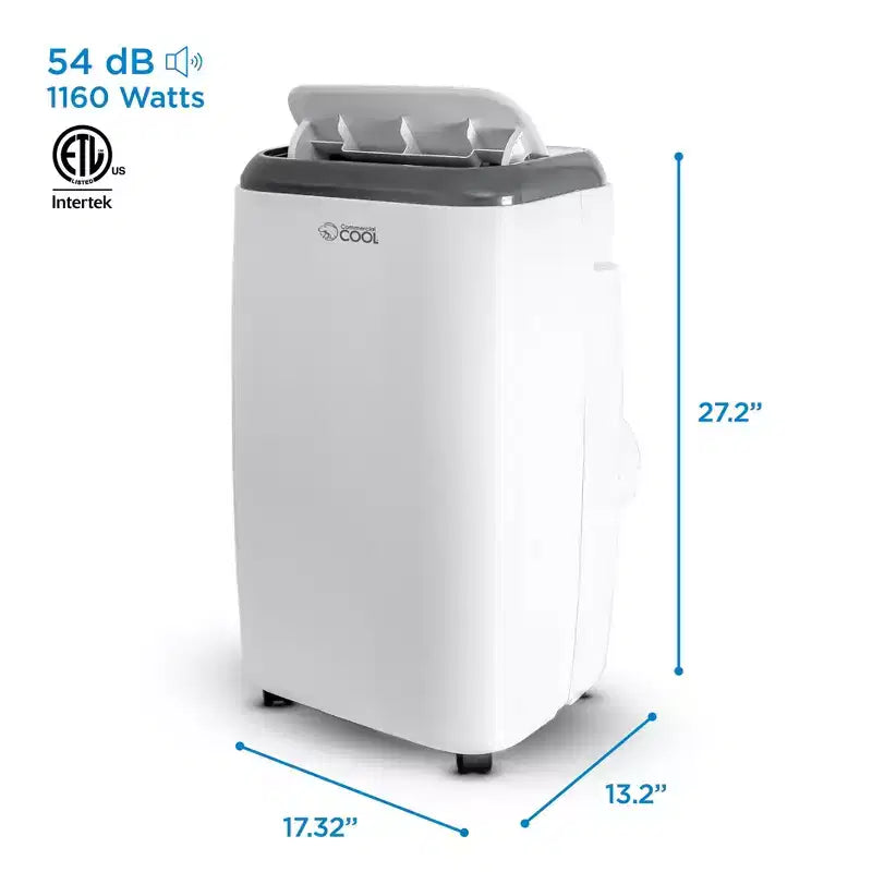 Climatiseur portable COMMERCIAL COOL avec télécommande