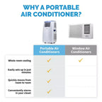 Newair Portable Air Conditioner and Heater - 14,000 BTUs