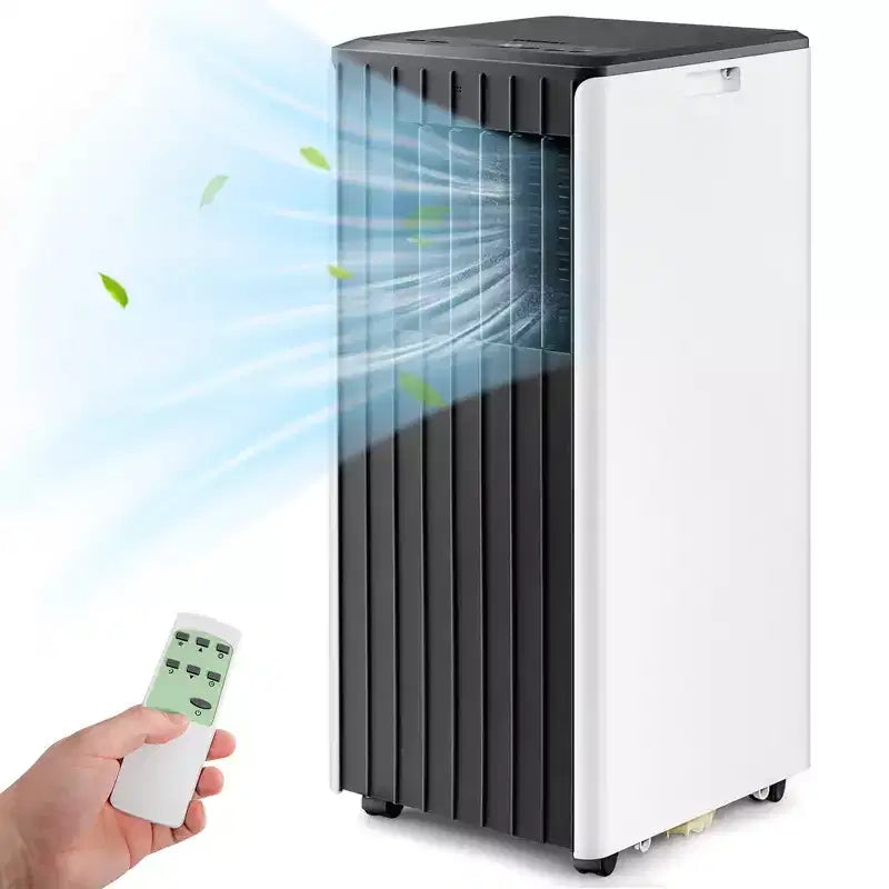 Costway 7100 BTU (10000 BTU ASHARE) Portable Air Conditioner 3-in-1 AC Unit with Cool Dehum Fan Sleep Mode