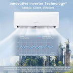 Climatiseur mobile Costway 12 000 BTU avec pompe à chaleur et télécommande