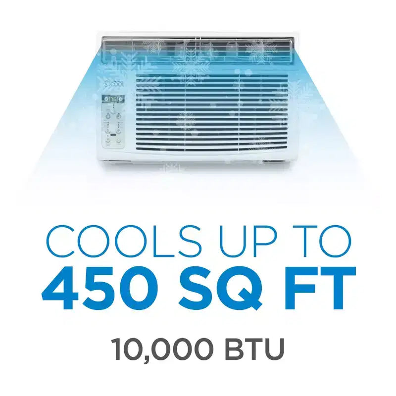 Climatiseur COMMERCIAL COOL avec télécommande et thermostat réglable