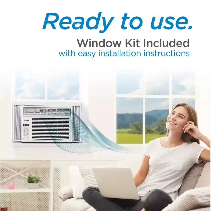 Climatiseur COMMERCIAL COOL avec télécommande et thermostat réglable