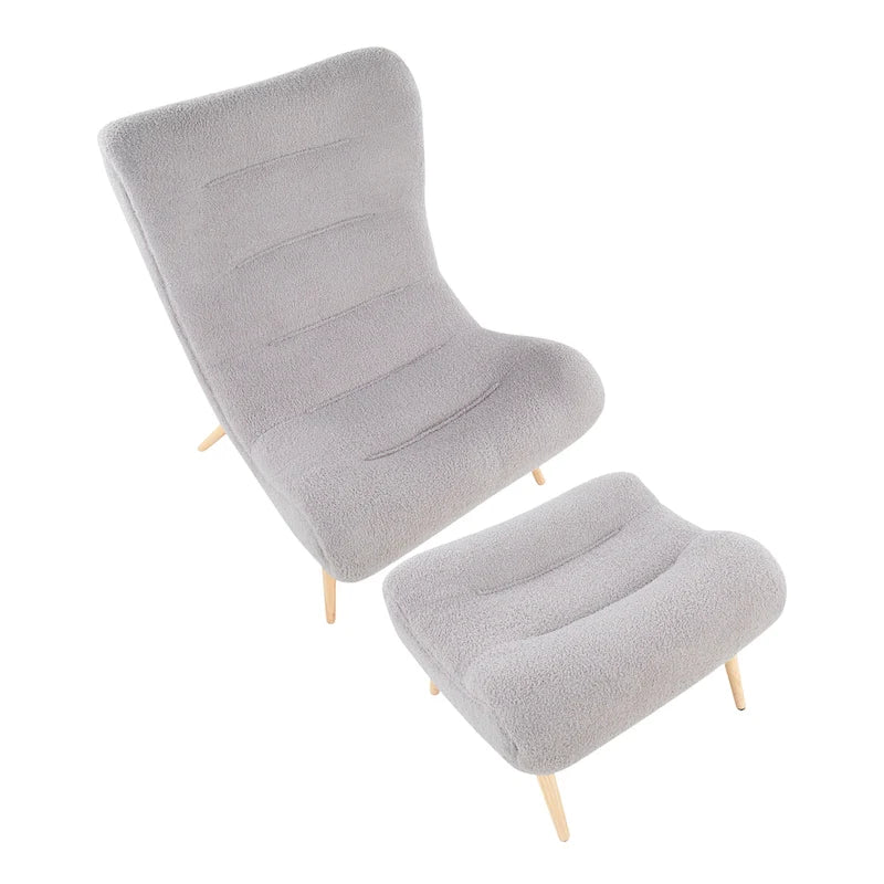 Sillón Sherpa con otomana