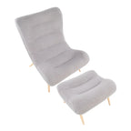 Sillón Sherpa con otomana