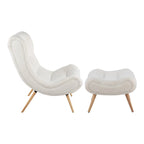 Sillón Sherpa con otomana
