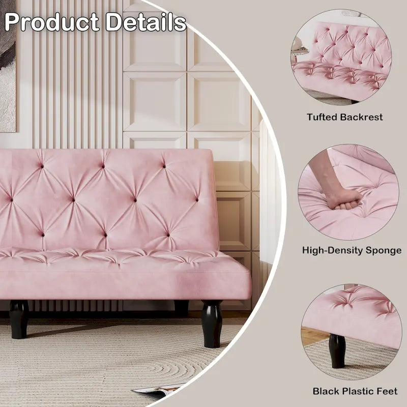 Velvet Sofa Bed