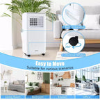 Costway 6500 BTU(10000 BTU ASHRAE) Portable Air Conditioner 3-in-1 Freestanding Air Cooler with Dehumidifier