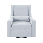Fauteuil inclinable motorisé de luxe Tanya avec fonction pivotante et basculante, fauteuil inclinable de salon rembourré avec support lombaire