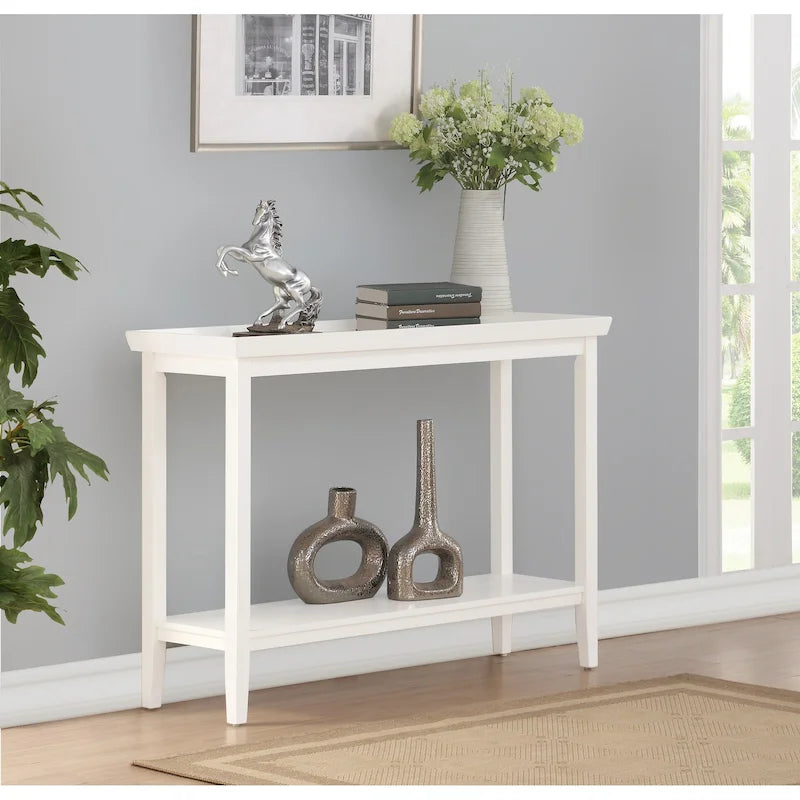 Convenience Concepts Ledgewood Console Table with Shelf