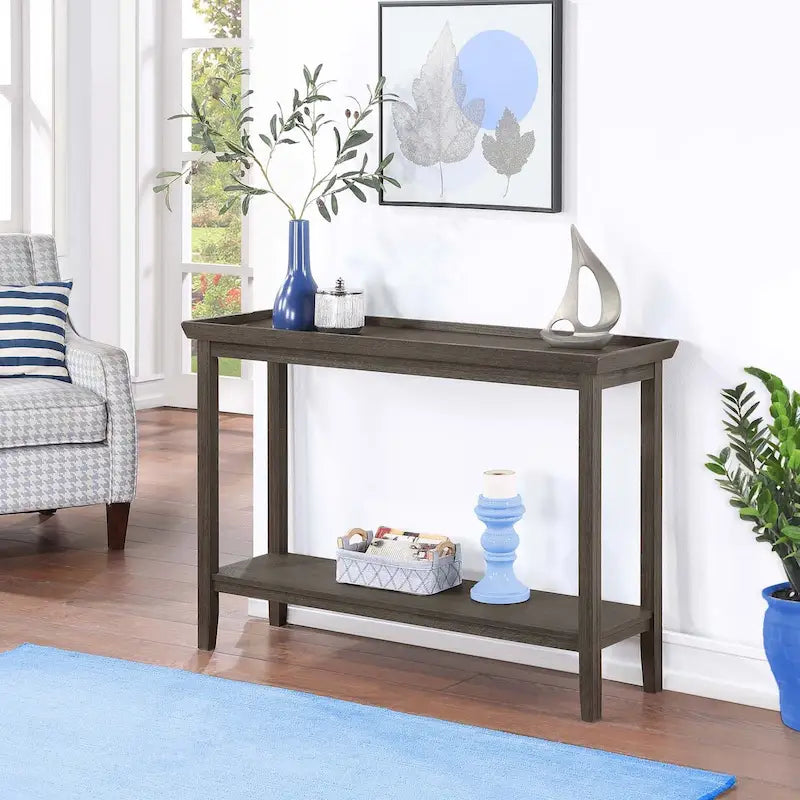 Convenience Concepts Ledgewood Console Table with Shelf