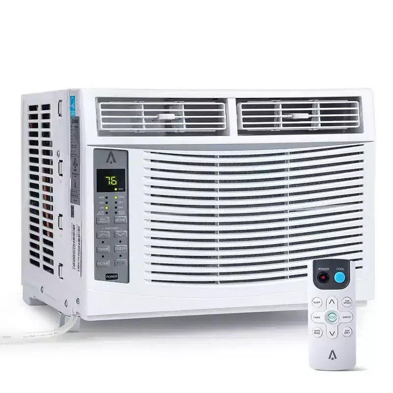 5000 BTU Window Air Conditioner, Window AC Unit with Easy-to-Use Mechanical Controls