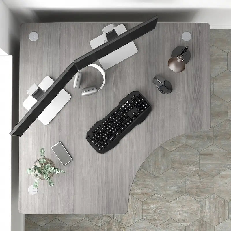 Bureau d'angle d'ordinateur 48W Studio A de Bush Business Furniture