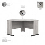 Bureau d'angle d'ordinateur 48W Studio A de Bush Business Furniture