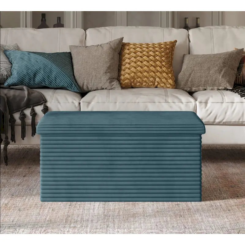 Florence Upholstered Folding Storage Bench