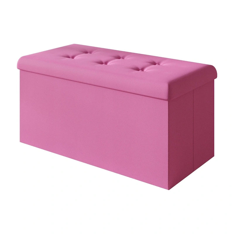 Florence Upholstered Folding Storage Bench