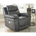Sillón reclinable eléctrico con reposacabezas ajustable