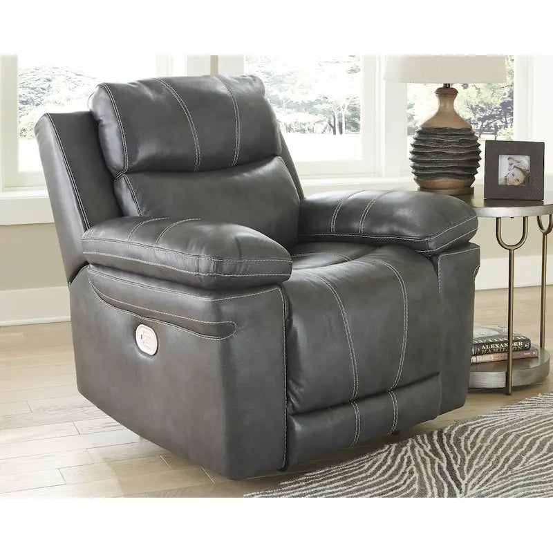 Sillón reclinable eléctrico con reposacabezas ajustable
