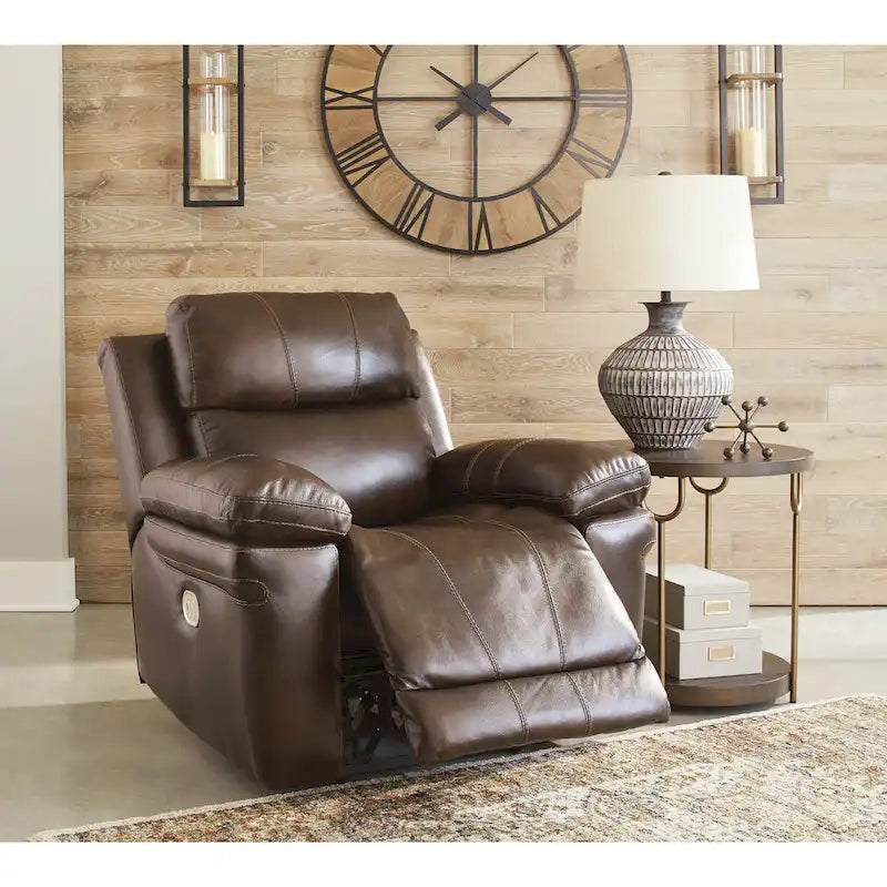 Sillón reclinable eléctrico con reposacabezas ajustable