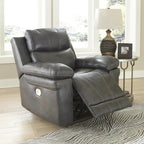 Sillón reclinable eléctrico con reposacabezas ajustable