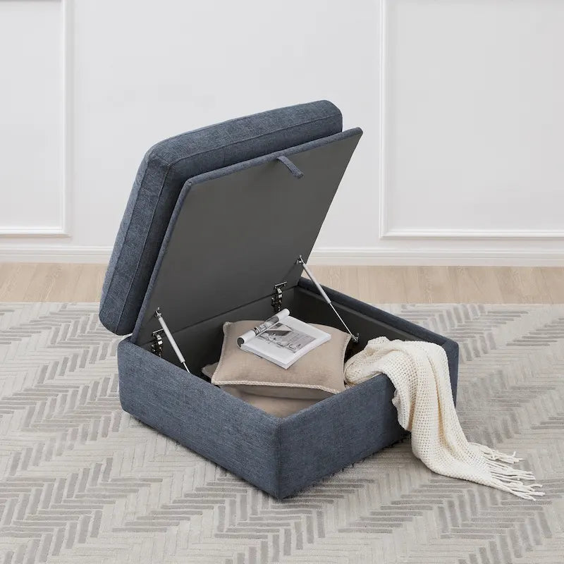 Mia Oversized Modular Sectional Fabric Sofa