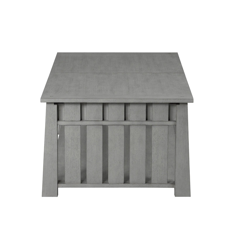 DH BASIC Mission 46-inch Wood Lift Top Coffee Table