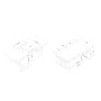 DH BASIC Mission 46-inch Wood Lift Top Coffee Table