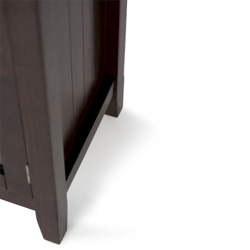 WYNDENHALL Normandy SOLID WOOD 60 inch Wide Transitional TV Media Stand For TVs up to 65 inches - 60 x 16.5 x 24