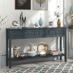 Rustic Entryway Console Table