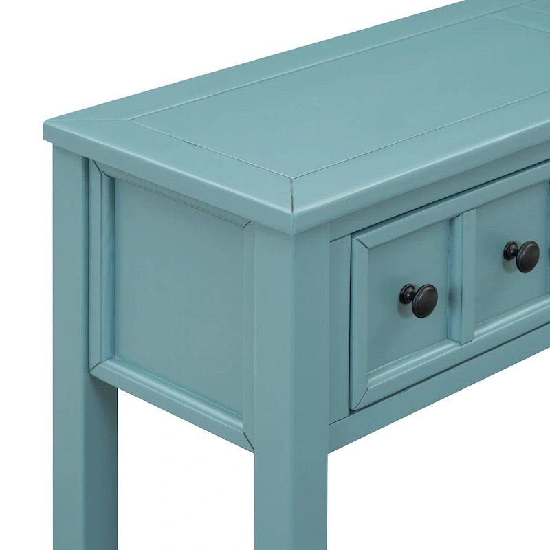 Rustic Entryway Console Table