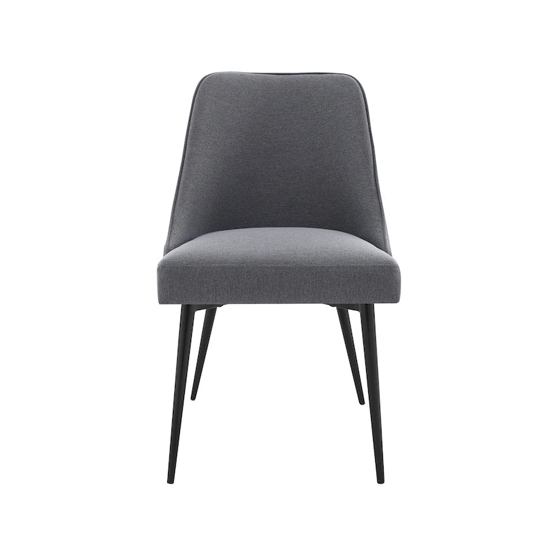 Steve Silver Fagared Chaise de salle à manger en tissu (Lot de 2)