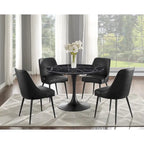 Steve Silver Fagared Chaise de salle à manger en tissu (Lot de 2)