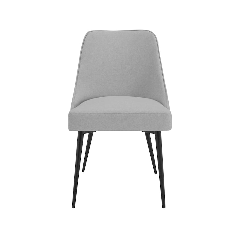 Steve Silver Fagared Chaise de salle à manger en tissu (Lot de 2)