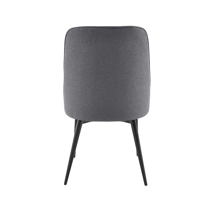 Steve Silver Fagared Chaise de salle à manger en tissu (Lot de 2)