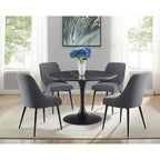 Steve Silver Fagared Chaise de salle à manger en tissu (Lot de 2)