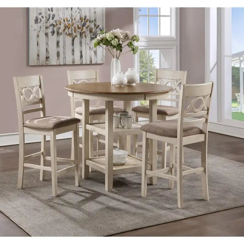 Ensemble de salle à manger Edelman 5 pièces hauteur comptoir New Classic Furniture