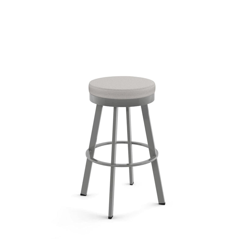 Taburete giratorio con asiento acolchado