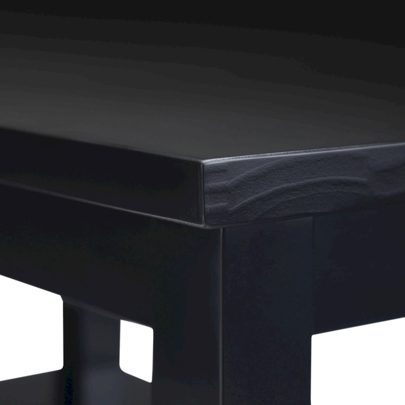 WYNDENHALL Norfolk SOLID WOOD 14 inch Wide Rectangle Transitional Narrow Side Table - 14 Inches wide
