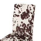 Pertica Patterned Upholstered Dining Chairs (Set of 4) by Christopher Knight Home