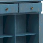 WYNDENHALL Hampshire 40 Wide Solid Wood Traditional Entryway Storage Cabinet - 40w x 15d x 36 h