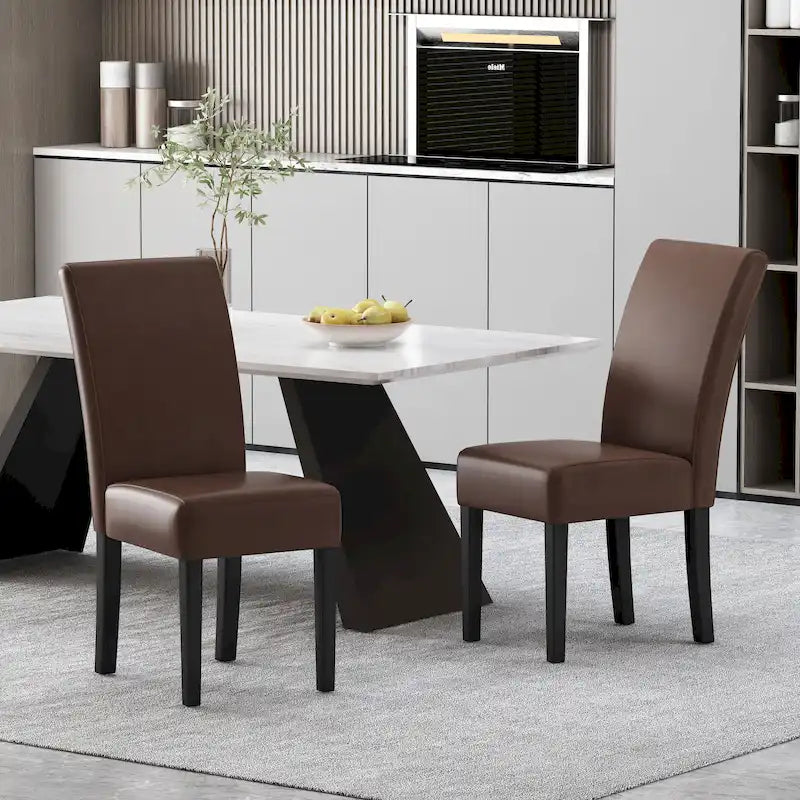 Christopher Knight Home Pollards Upholstered Dining Chairs (Set of 2) - N/A
