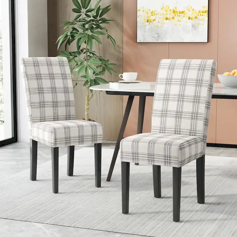 Christopher Knight Home Pollards Chaises de salle à manger rembourrées (lot de 2) - N/A