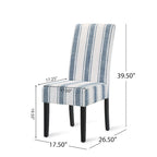 Christopher Knight Home Pollards Chaises de salle à manger rembourrées (lot de 2) - N/A