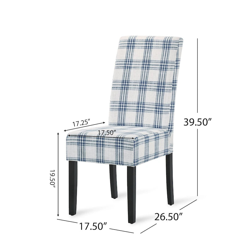 Christopher Knight Home Pollards Chaises de salle à manger rembourrées (lot de 2) - N/A