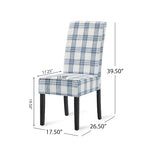 Christopher Knight Home Pollards Chaises de salle à manger rembourrées (lot de 2) - N/A