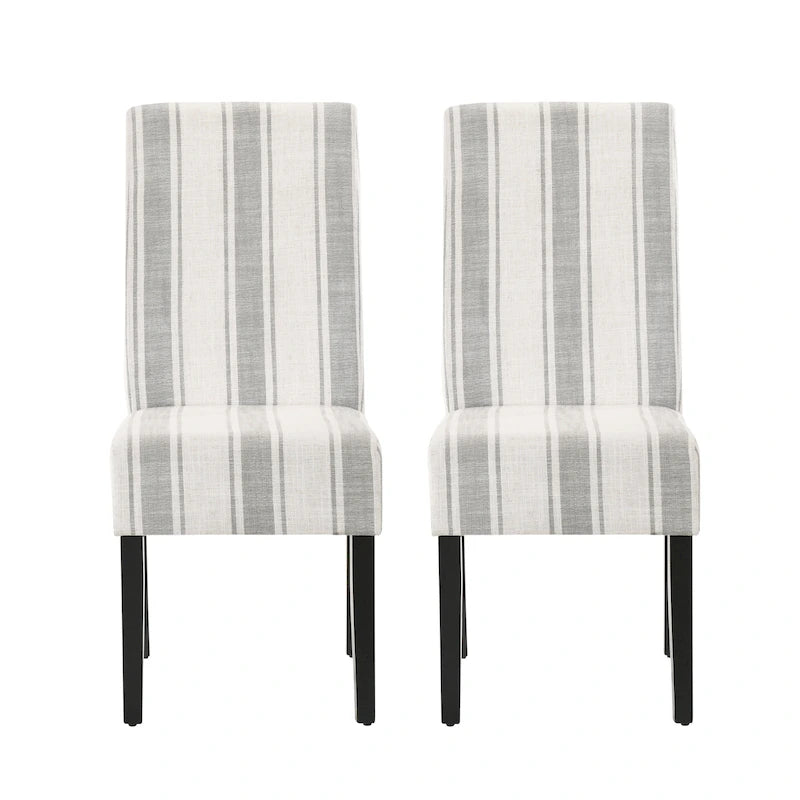 Christopher Knight Home Pollards Chaises de salle à manger rembourrées (lot de 2) - N/A